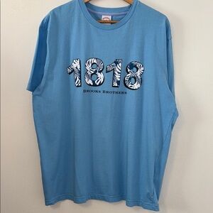 Brooks Brothers Light Blue 1818 Tee
